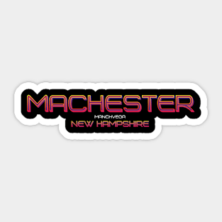 Machester Sticker